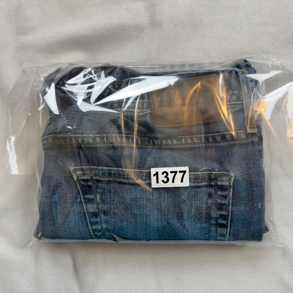 AG Adriano Goldschmied The Graduate Tailored Leg Jeans Blue 36x34‎ Made in USA